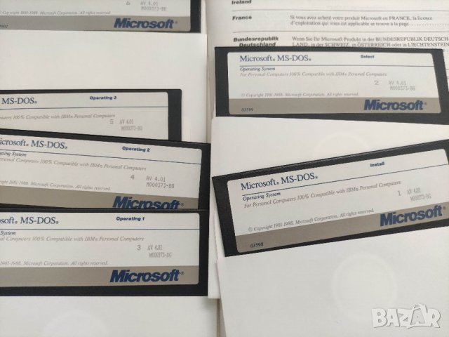 Продавам Microsoft MS-DOS, снимка 4 - Други - 38277419
