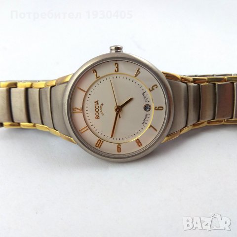Швейцарски титаниев часовник BOCCIA Ladies Titanium, снимка 5 - Дамски - 28292718