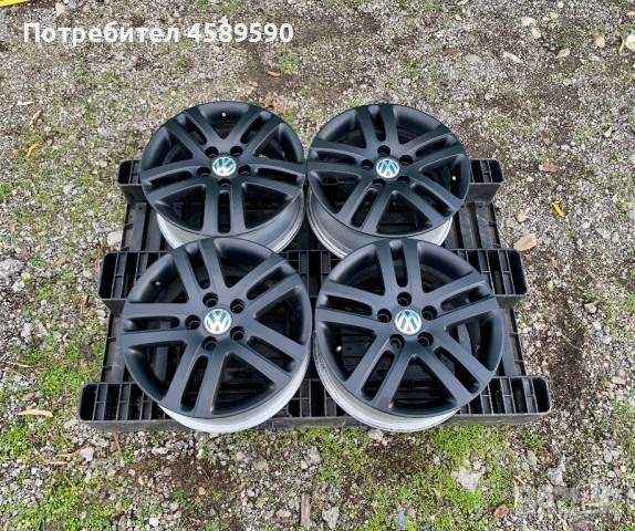 4бр.Оригинални АЛУМИНИЕВИ джанти 16" 5x112 ET50 за Vw,Audi,Seat,Skoda