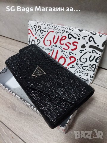 Guess дамско портмоне дамски портфейл код 216, снимка 17 - Портфейли, портмонета - 42887242