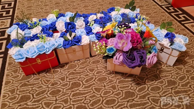 Чантички с цветя 