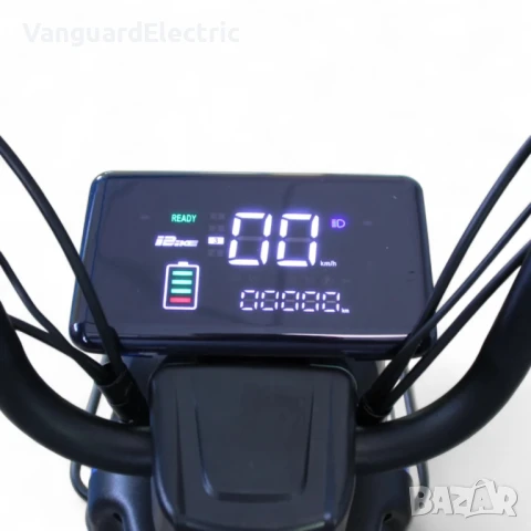 Електрическо колело-скутер SG Super Crown 750W - Синьо, снимка 5 - Мотоциклети и мототехника - 51271669