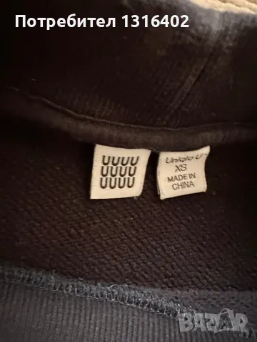 Худи Uniqlo размер 12год, снимка 2 - Детски анцузи и суичери - 49333868