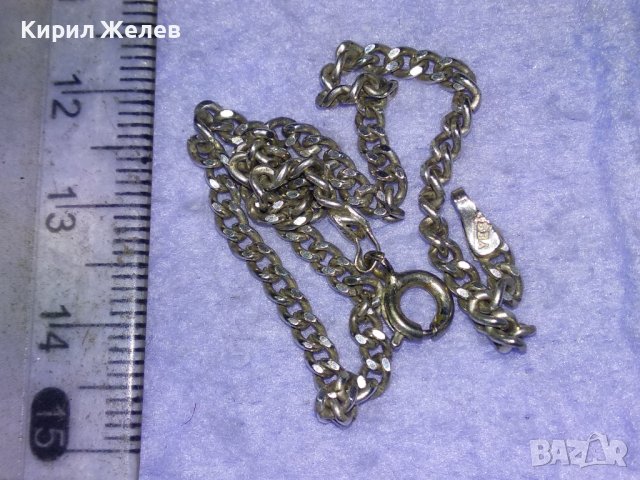 КРАСИВА СРЕБЪРНА ФЕШЪН АРТ ГРИВНА МАРКОВО СРЕБРО 925 ПРОБА МАЙСТОРСКА ИЗРАБОТКА 40159, снимка 4 - Гривни - 42787552