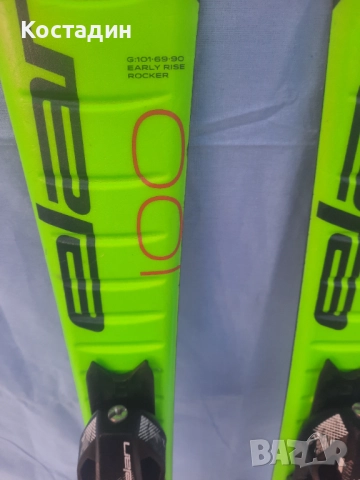 Карвинг детски ски  ELAN   JETT  U-FLEX,  100см. , снимка 6 - Зимни спортове - 52505612