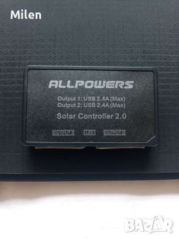 Соларен панел Allpowers 21 W Solar Charger , снимка 3 - Къмпинг осветление - 38959089
