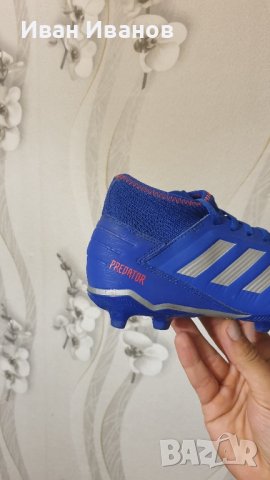 бутонки  Adidas Predator 19.3 FG номер 38 2/3, снимка 10 - Футбол - 42541270