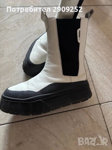 Боти Puma в отлично състояние, снимка 2 - Дамски боти - 52349850