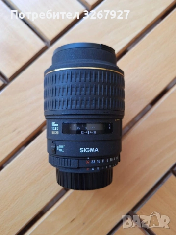 Sigma 105 1:2.8D Macro, снимка 4 - Обективи и филтри - 53967541