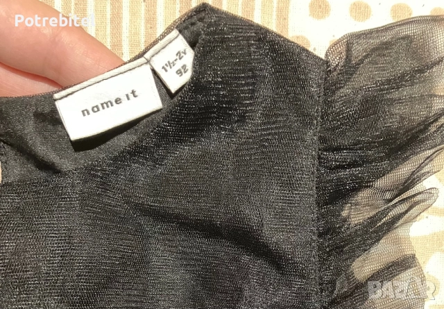 Детска рокля, снимка 2 - Бебешки рокли - 52207249