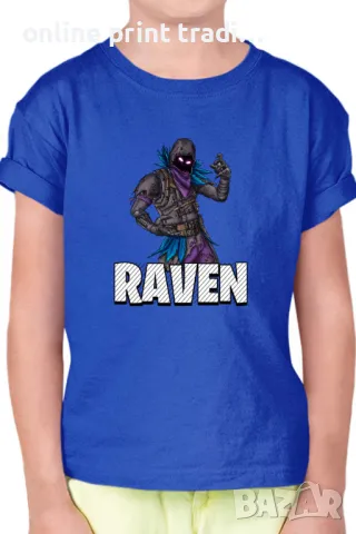 Детска тениска Фортнайт Fortnite Raven 02, снимка 6 - Детски тениски и потници - 48524305
