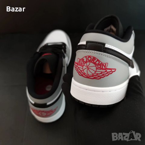 Nike Air Jordan 1 Low Smokey Grey Нови Оригинални Обувки Маратонки Размер 43 Номер 27.5см Стелка , снимка 7 - Маратонки - 40429872