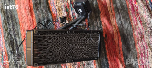 Водно охлаждане Corsair, два вентилатора, снимка 2 - Други - 54050165