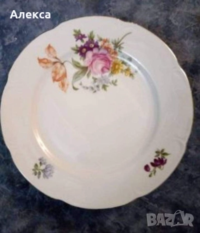 Немски порцелан , снимка 2 - Чинии - 52775490