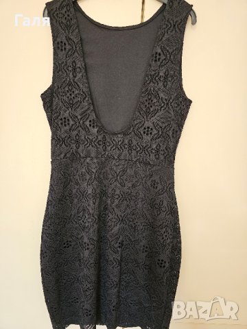 Дантелена рокля с отворен гръб, снимка 3 - Рокли - 40556932