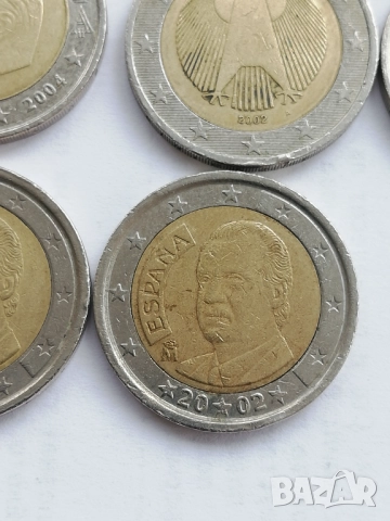 лот от 22 монети от 2 евро различни държави, снимка 16 - Нумизматика и бонистика - 47791967