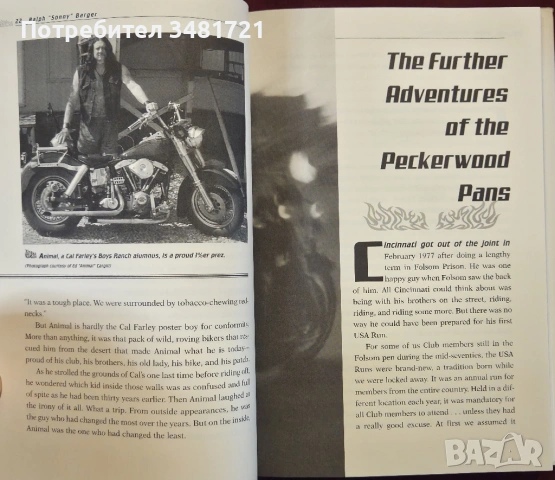 Истории с Hell's Angels / Ridin' High, Livin' Free. Hell-Raising Motorcycle Stories, снимка 5 - Художествена литература - 53882762
