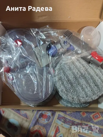 Приставка за моп с двойно въртене , снимка 3 - Мопове, кофи, четки и метли - 49266135