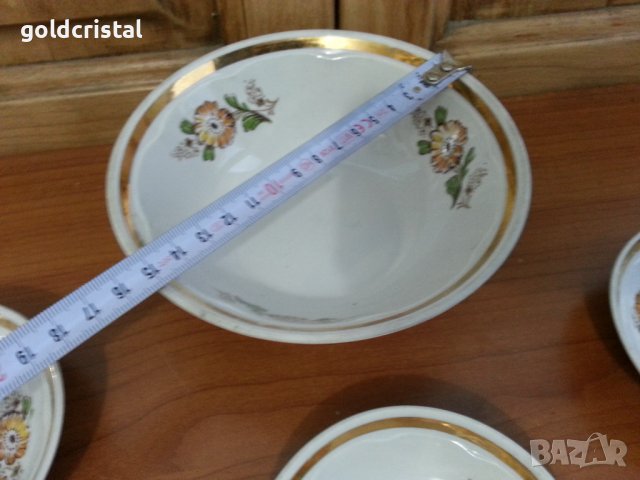 Руски порцелан купички , снимка 4 - Антикварни и старинни предмети - 39665317