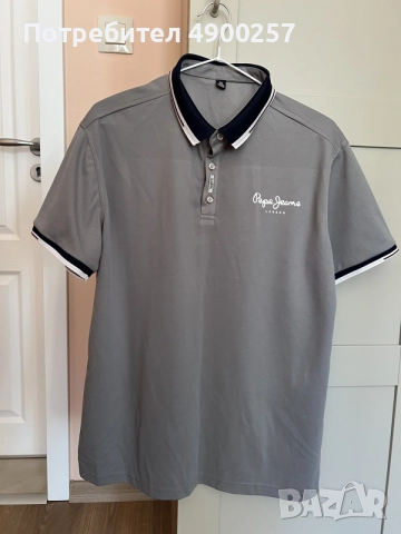 Тениска Pepe Jeans, размер 2XL, но отговаря по-скоро на L, не е носена