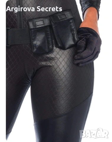 Кожен Костюм жената Котка , снимка 3 - Гащеризони - 54350464