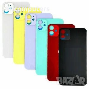 Капак батерия / Задно стъкло (BIG HOLE) за iPhone 11 6.1 / Черен Баркод : 482780