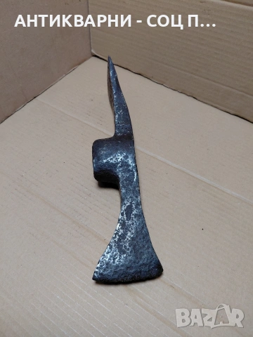 Соц Стара Ръчно Кована Голяма Киркобрадва 2.300кг. НОМЕР 886., снимка 5 - Антикварни и старинни предмети - 54101980