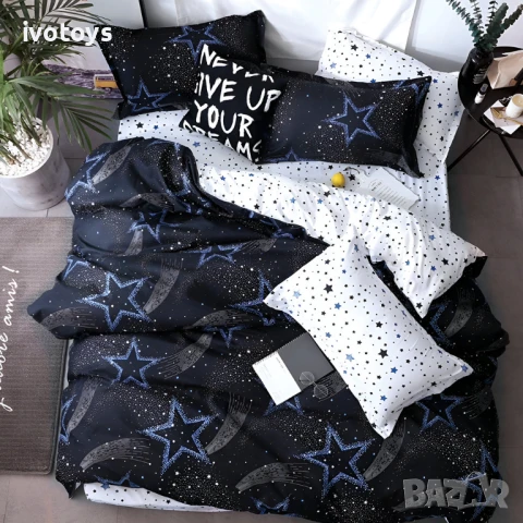 Двулицево спално бельо, 4 части - Модел WS13750, снимка 1