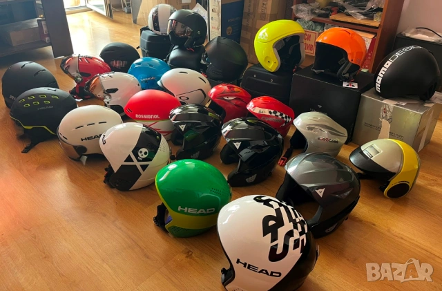 КАСКИ НОВИ и ИЗПОЛЗВАНИ РАЗМЕРИ от 52см до 63см RUROC,OAKLEY,HEAD,DAINESE,CASCO,KASK,POC,LANGE,ROSSI, снимка 2 - Зимни спортове - 54187761