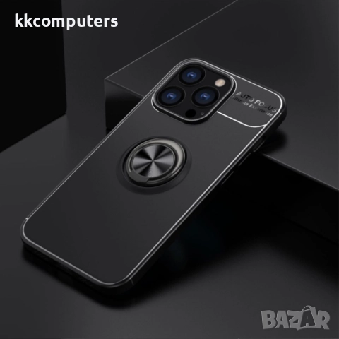 Apple iPhone 13 Pro Удароустойчив Metal Ring Калъф и Протектор, 23,90 лв,, снимка 11 - Калъфи, кейсове - 52818742