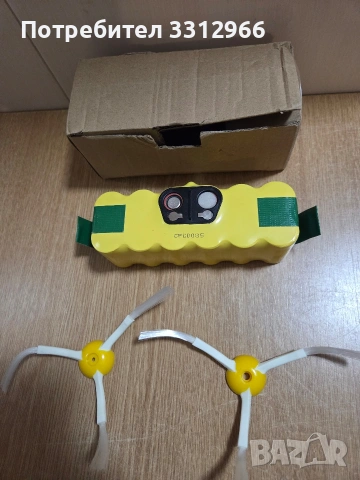 Чисто нова батерия за роботизирани прахосмукачки iRobot Roomba от сериите 500, 600, 700 и 800,.