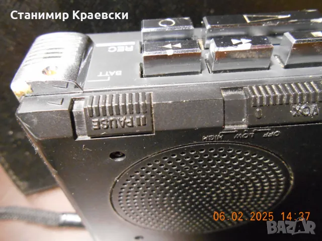 Sanyo M1115 Walkman voice recorder - vintage 89, снимка 11 - Радиокасетофони, транзистори - 49191032