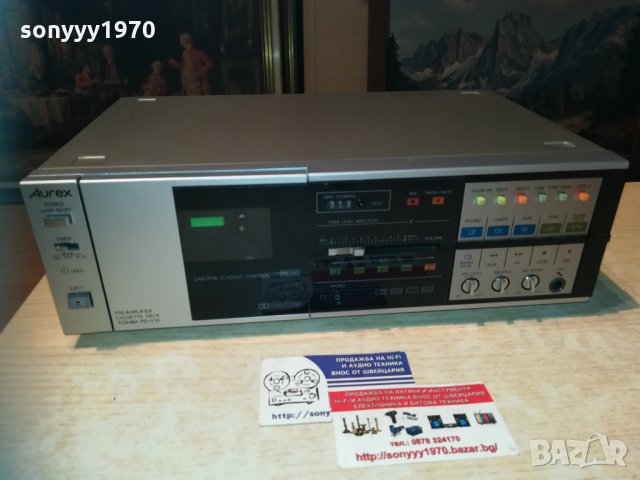 toshiba pd-v30 preamplifier deck-made in japan 0312201743, снимка 4 - Ресийвъри, усилватели, смесителни пултове - 31004542