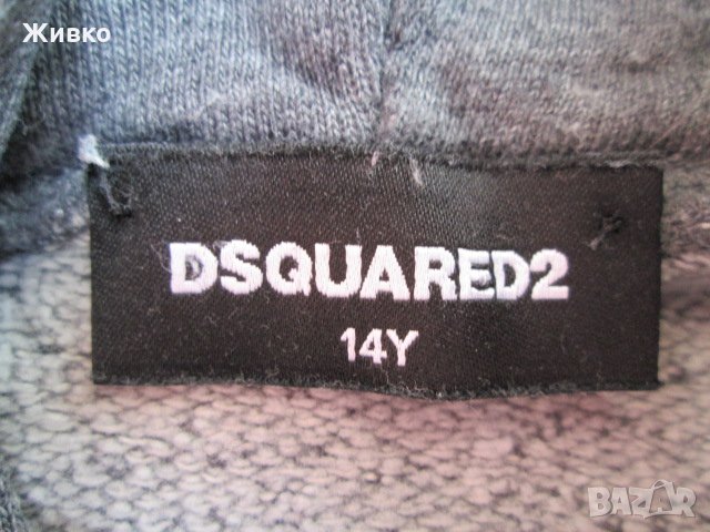 DSQUARED2 суичър размер 14Y (За 14 годишно дете)., снимка 2 - Детски анцузи и суичери - 29915577