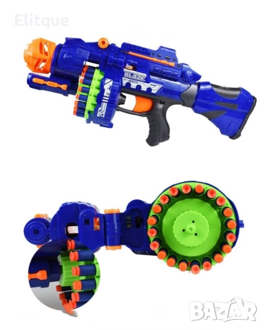 Детски ръчен пистолет с меки куршуми, снимка 2 - Други - 52865934