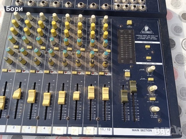 BEHRINGER EURORACK MX1602A Аудио миксер, снимка 5 - Ресийвъри, усилватели, смесителни пултове - 39803237