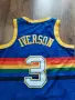 MITCHELL AND NESS DENVER NUGGETS ALLEN iverson 2006-07 - мъжки колекционерски потник КАТО НОВ С, снимка 8