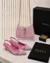 Gucci Дамски Светло Розови Обувки На Ток Гучи - Различни Модели Код E147, снимка 2