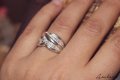 Страхотен сребърен пръстен - модел R005, снимка 3