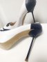 Дамски обувки на висок тънък ток VIA MAESTRA естествена кожа, снимка 3