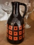 Стара керамична кана или ваза, снимка 2