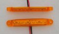Лед LED габарити с 9 диода , 12-24V , ОРАНЖЕВИ за камион ремарке , снимка 5