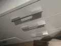 Скрин от МДФ, бял лак, като нов, снимка 4