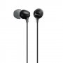 Слушалки Sony MDREX15LPB Леки Удобни и надеждно прилягащи Тип Тапи за уши In-Ear Черни