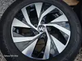 Лети джанти 16ки 5х112 VW + летни гуми 215/60/16 GoodYear, снимка 5