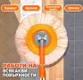 Телескопичен моп с кръгла пухкава глава , снимка 2