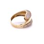 Златен дамски пръстен 8,04гр. размер:59 14кр. проба:585 модел:20295-6, снимка 2