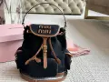 Miu Miu дамска раница от естествена кожа, снимка 4