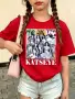 Детска тениска KATSEYE K POP BTS детски тениски, снимка 2
