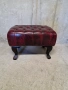 Табуретка в стил Честърфийлд, снимка 1